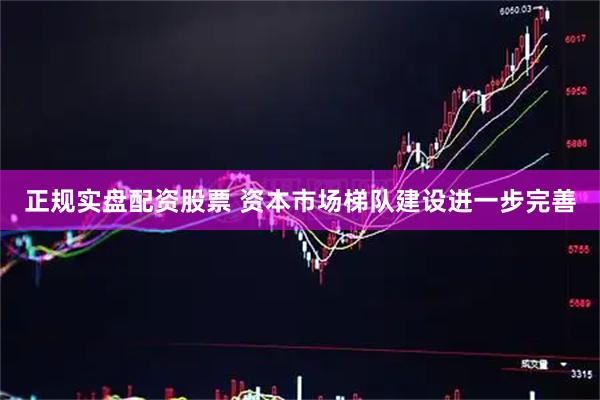 正规实盘配资股票 资本市场梯队建设进一步完善